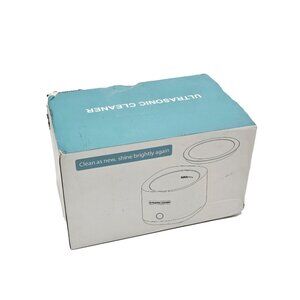 Ultrasonic Cleaner DL-280 Uses 42,000 Hz sound waves to clean items like denture